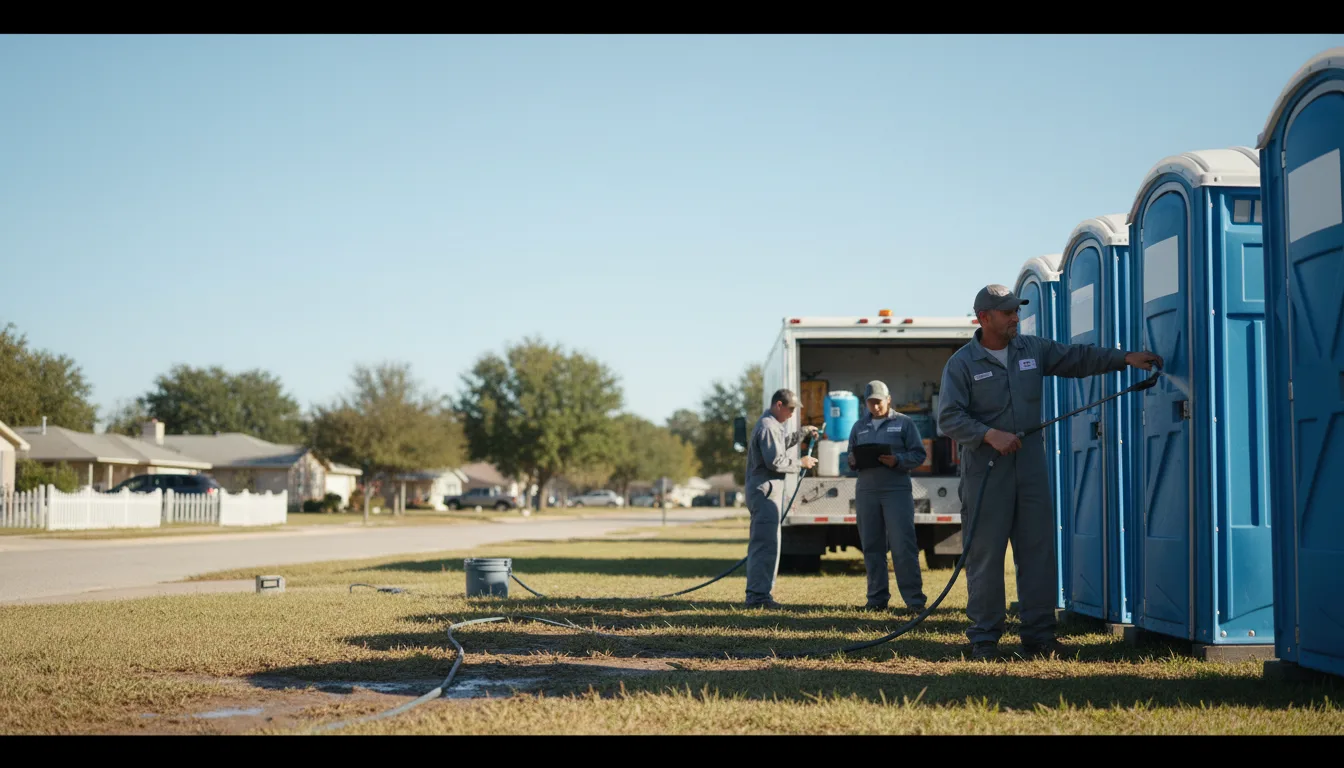 Long-Term Portable Toilet Rental in Robbins, IL near me